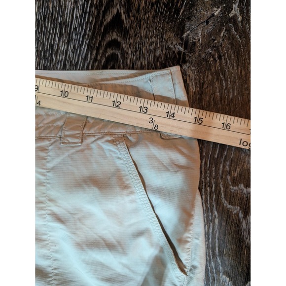 Columbia Titanium Pants Womens 4 Beige Convertible Zip Off Nylon Hiking Outdoor - Picture 7 of 8